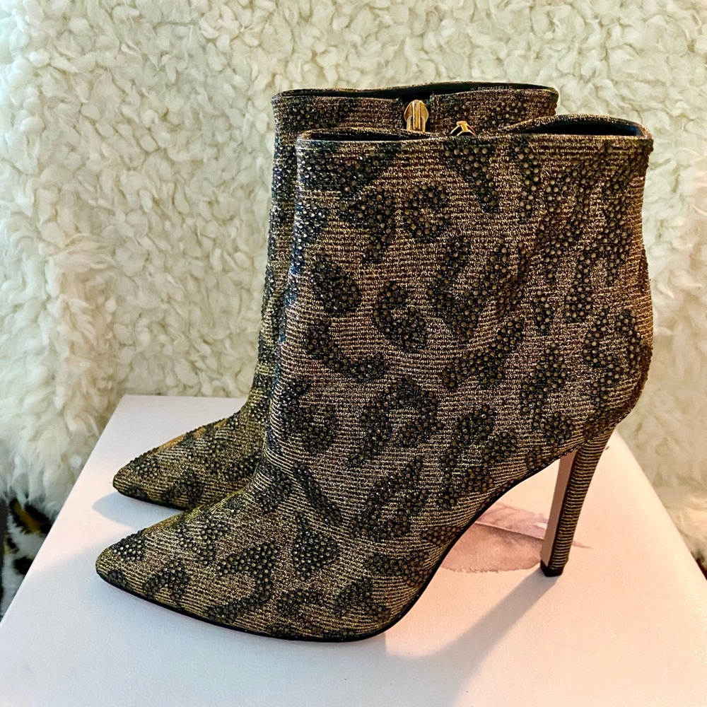 Jessica Simpson sparkly booties